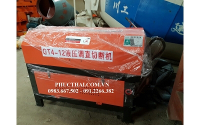 Máy nắn thẳng và cắt phân đoạn thủy lực GT4 -12